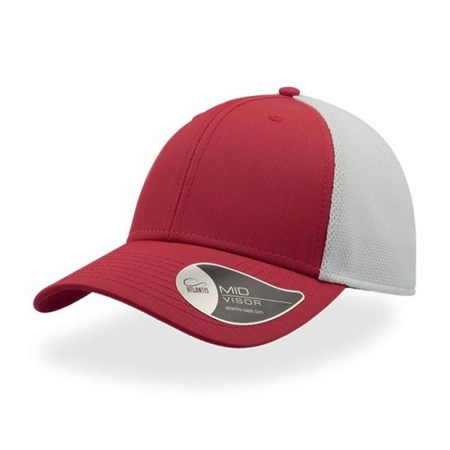 Εξάφυλλο αθλητικό καπέλο (Atl CAMPUS) κόκκινο